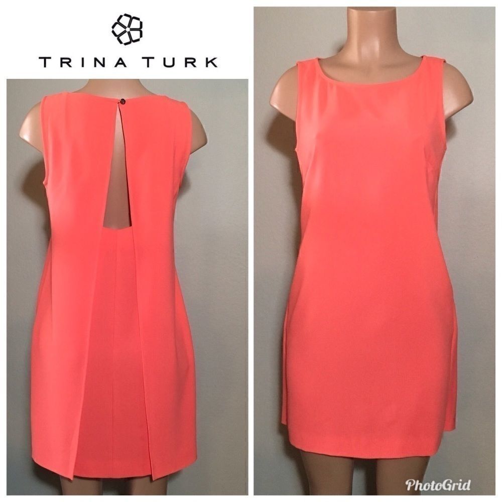 Trina Turk sheath dress. 4/6. Retails $398 NWOT